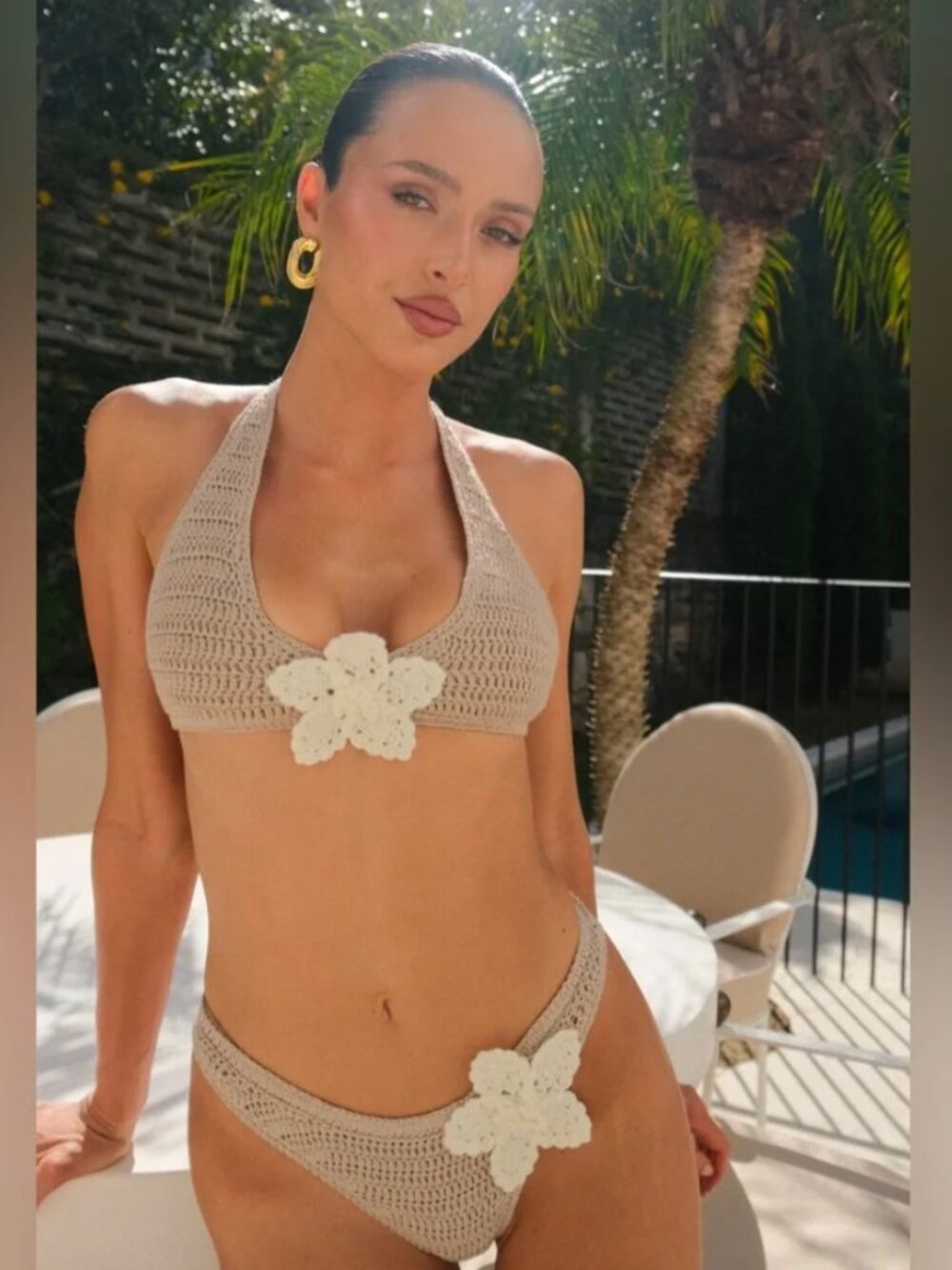 Meshki Crochet Bikini Set